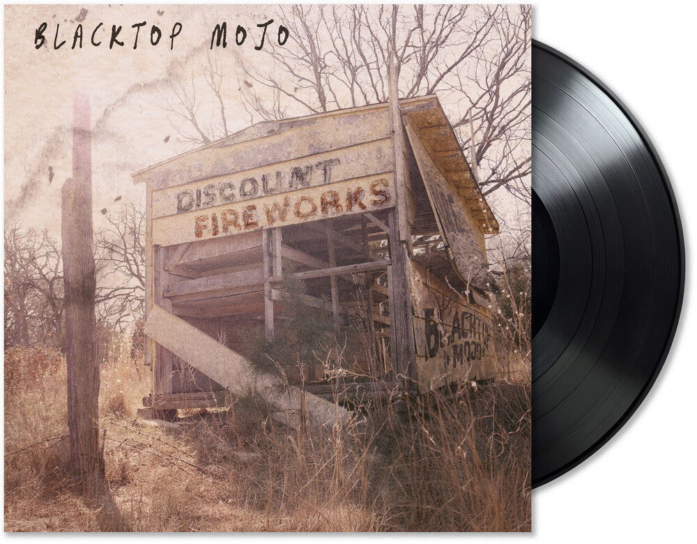 the album cover for Blacktop Mojo - Discount Fireworks