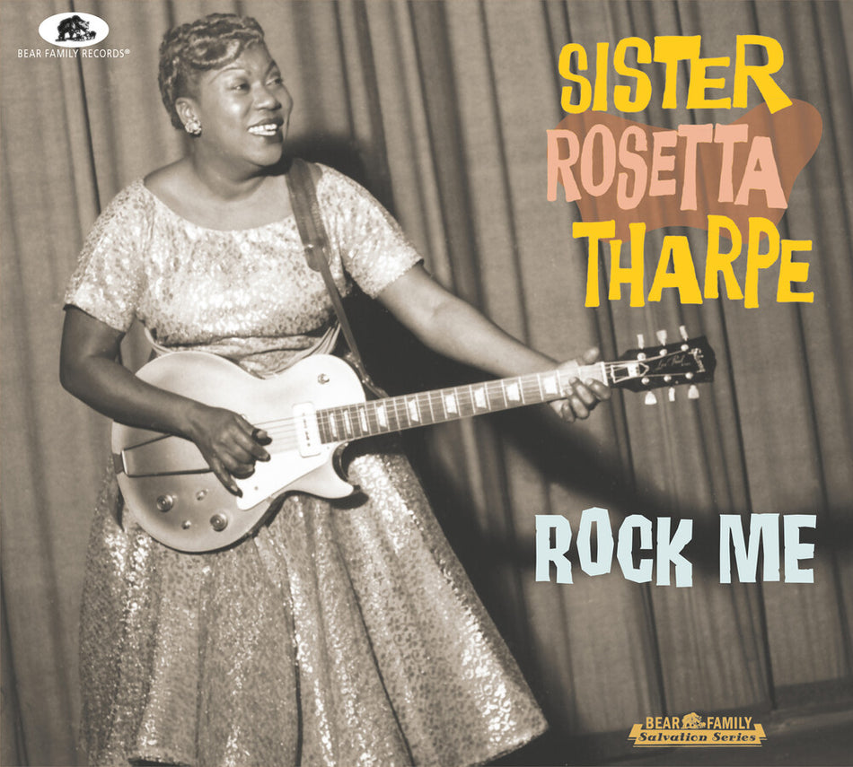 the album cover for Rosetta Tharpe  Sister - Rock Me [With Booklet] [Digipak]