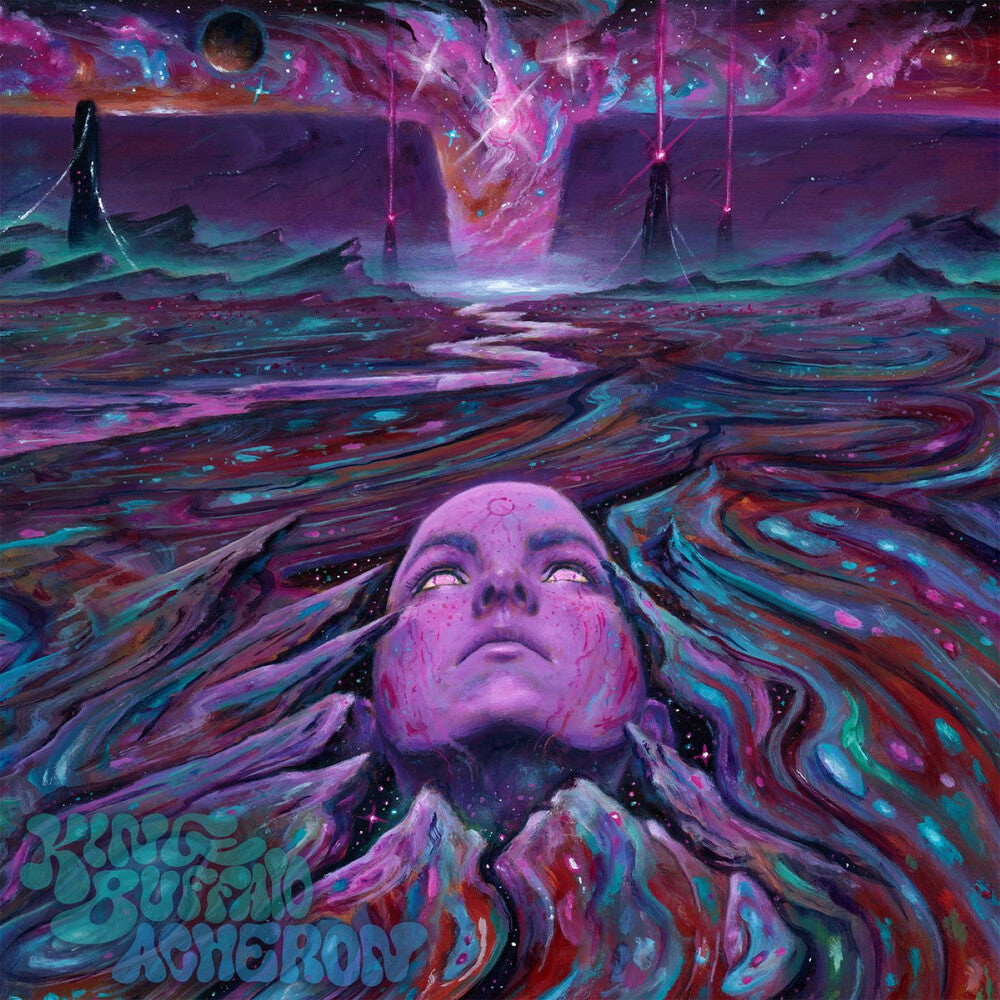 the album cover for King Buffalo - Acheron