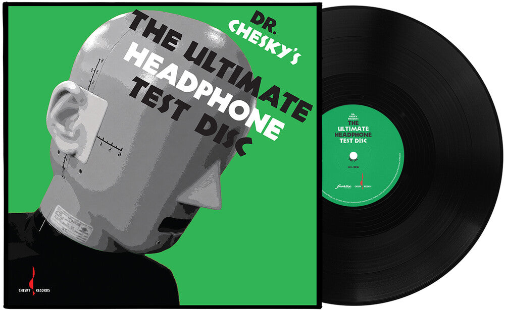 the album cover for Dr Chesky - Ultimate Headphone Test Disc [180 Gram]