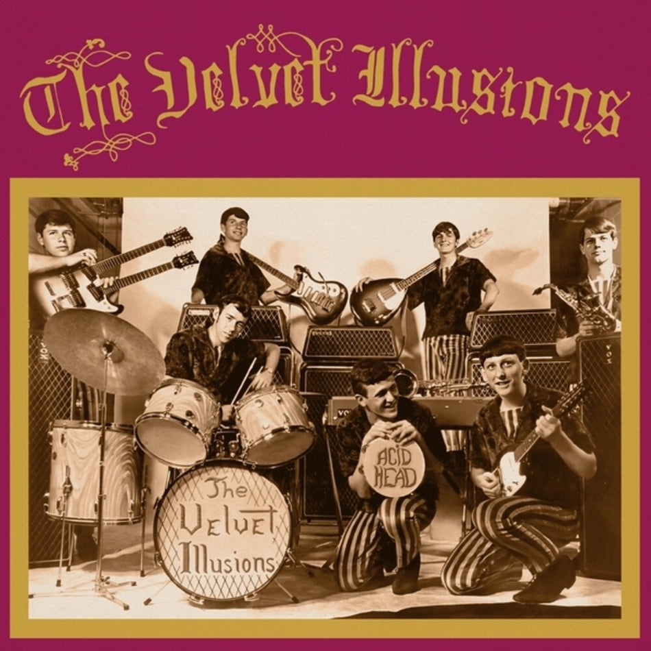 the album cover for Velvet Illusions - Acid Head