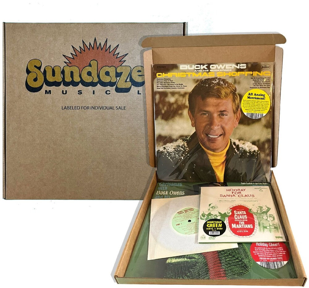 the album cover for Sundazed Christmas Restock Box / Various (Iex) - Sundazed Christmas Restock Box / Various [Indie Exclusive]