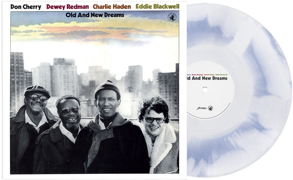 the album cover for Old & New Dreams - Old And New Dreams [Colored Vinyl] [Limited Edition] [180 Gram] [Reissue]