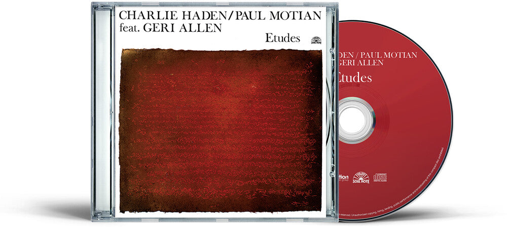 the album cover for Charlie Haden - Etudes [Reissue]