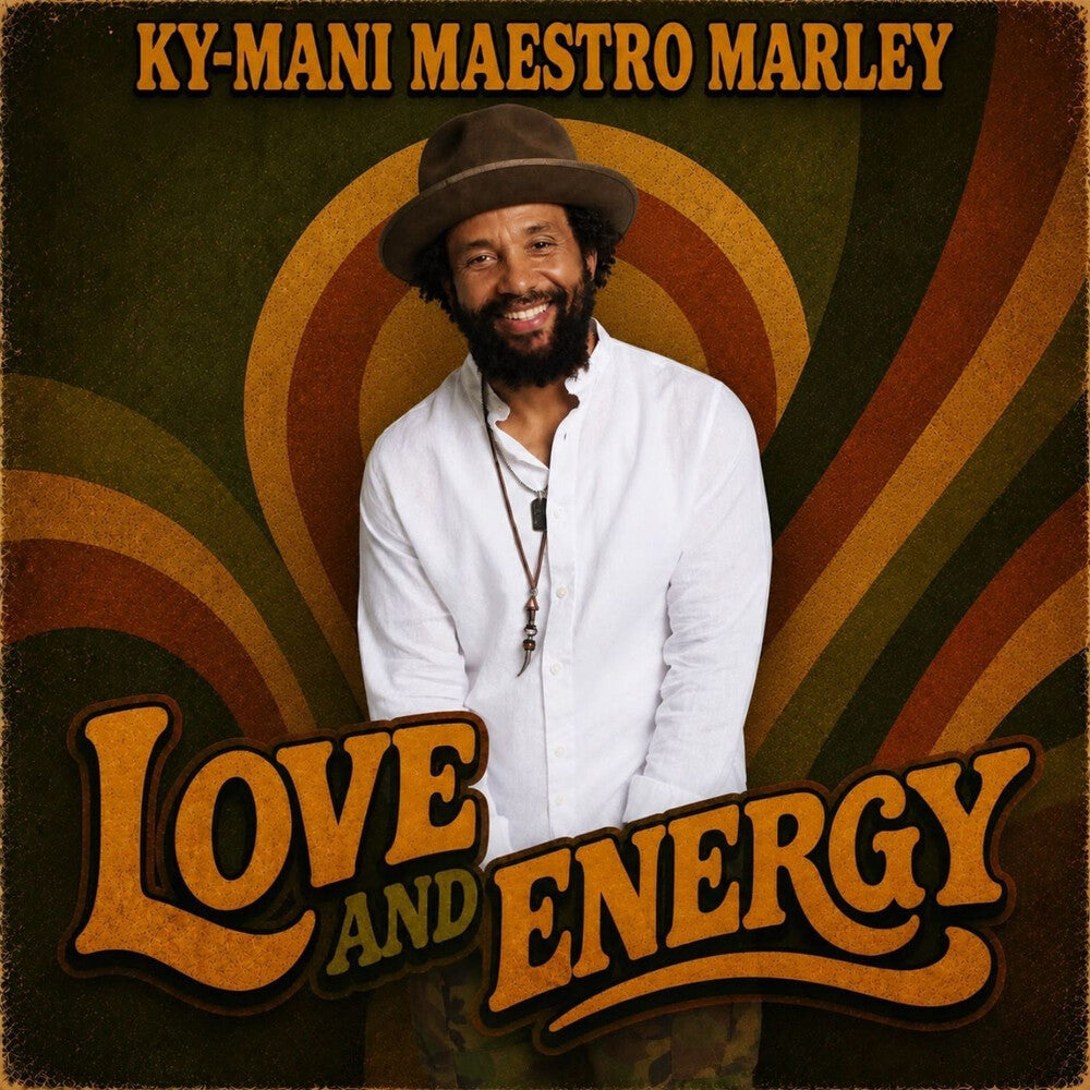 the album cover for Ky Marley -Mani - Love & Energy