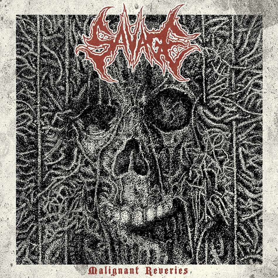 the album cover for Savage - Malignant Reveries