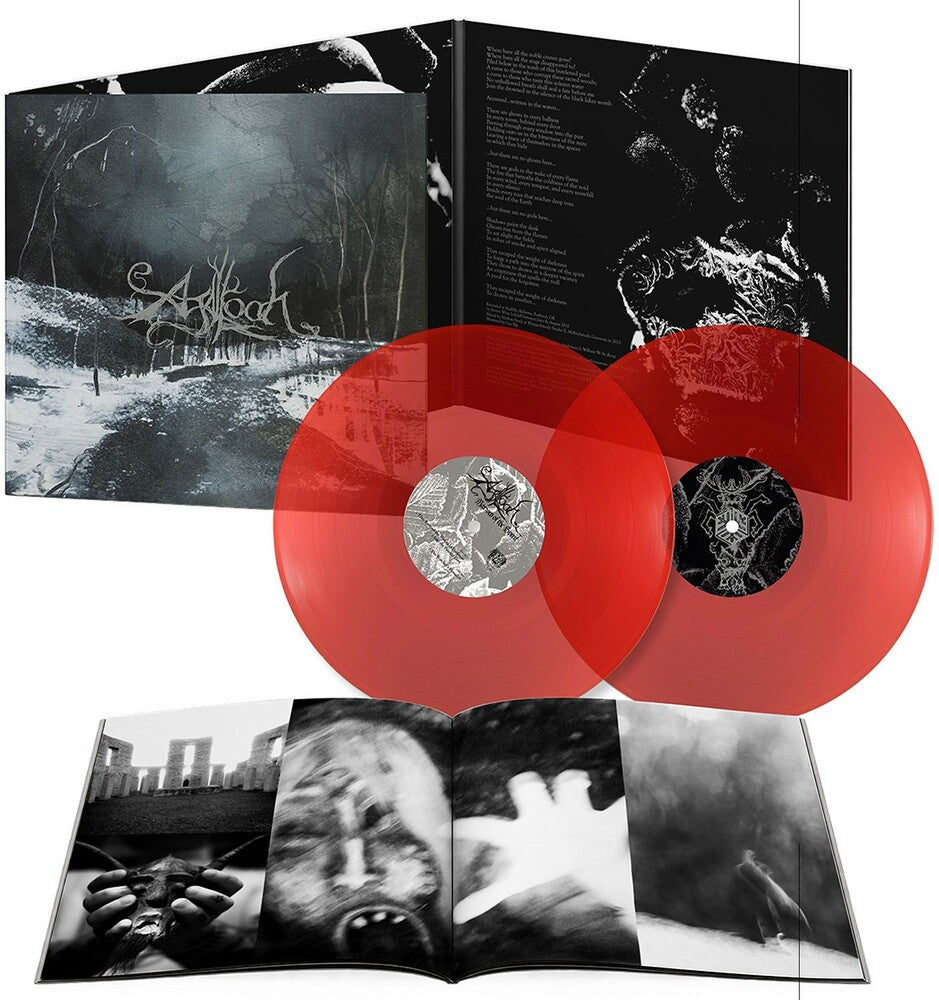 the album cover for Agalloch - Marrow Of The Spirit (Remix & Remaster) (Clear Red