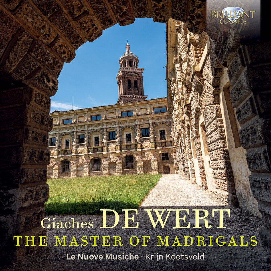 the album cover for Krijn Koetsveld - De Wert: The Master Of Madrigals