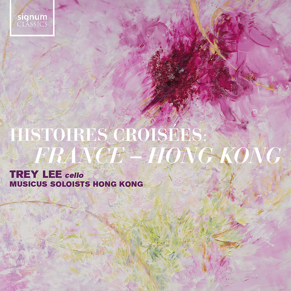 the album cover for Trey Lee - Histoires Croisees - France & Hong Kong