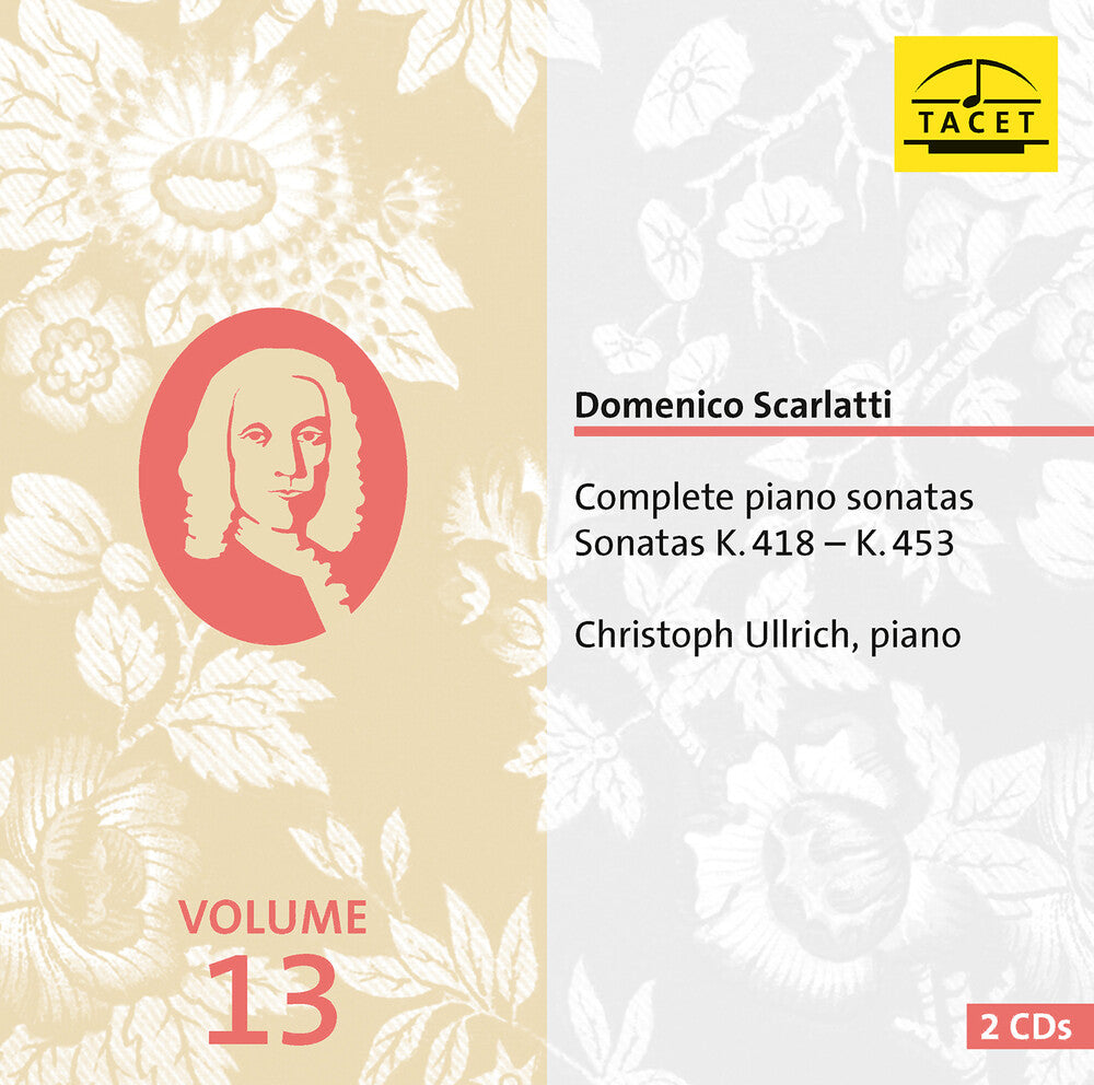 the album cover for Christoph Ullrich - Domenico Scarlatti: Complete Pno Sons Vol. 13