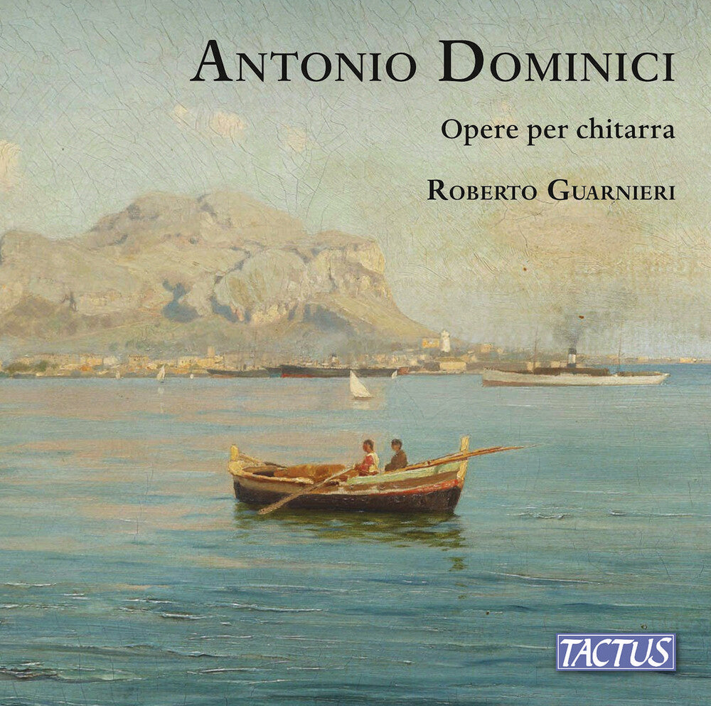 the album cover for Roberto Guarnieri - Antonio Dominici: Guitar Music