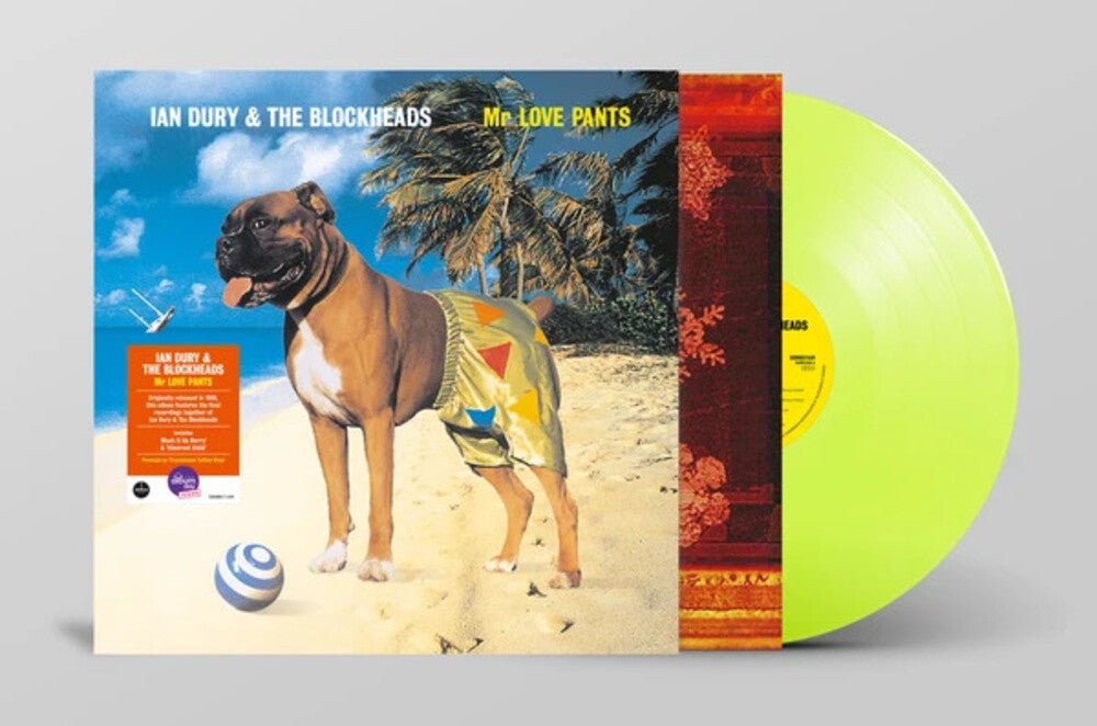 the album cover for Ian Dury - Mr Love Pants [Colored Vinyl] (Ylw) (Uk)