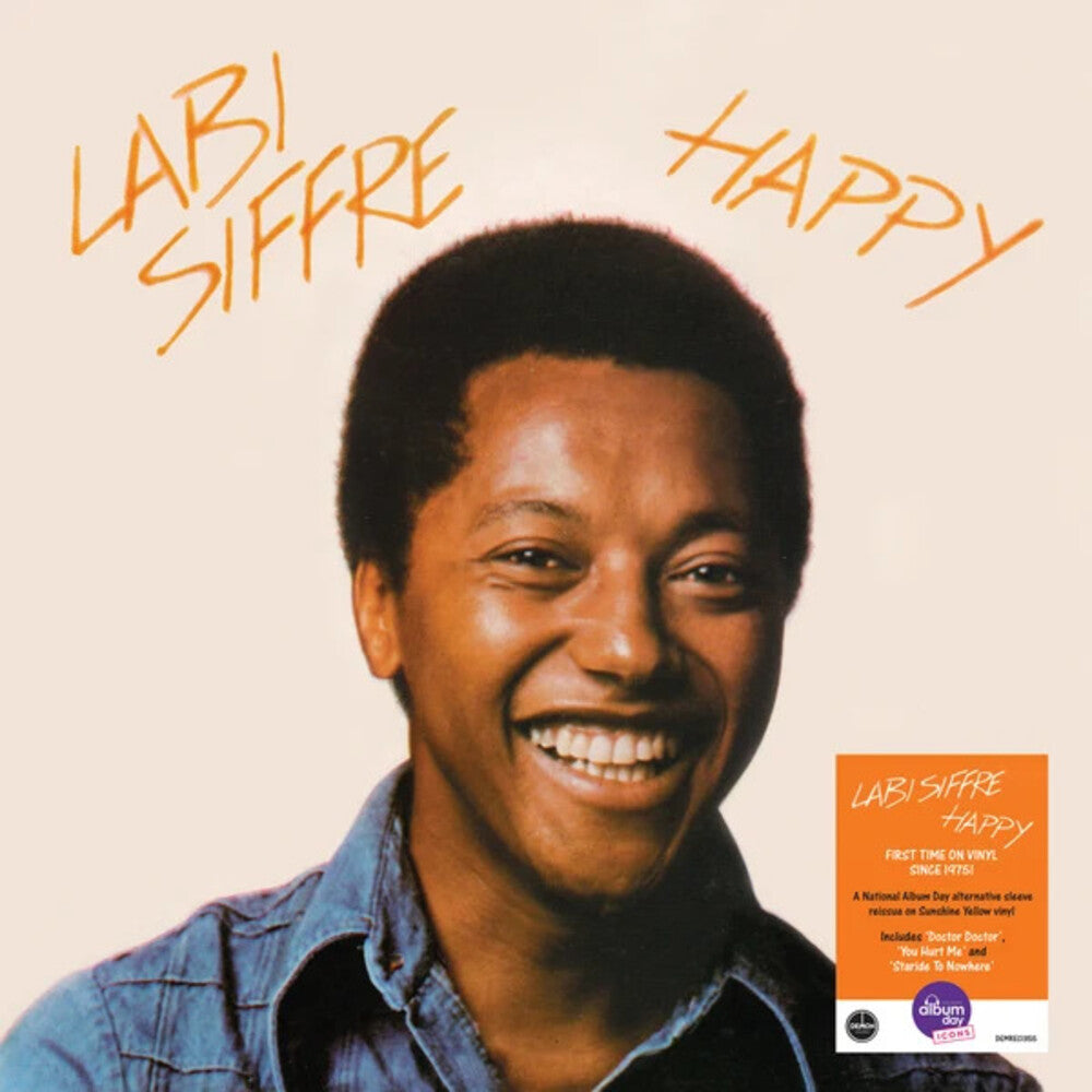 the album cover for Labi Siffre - Happy [Colored Vinyl] (Ylw) (Uk)