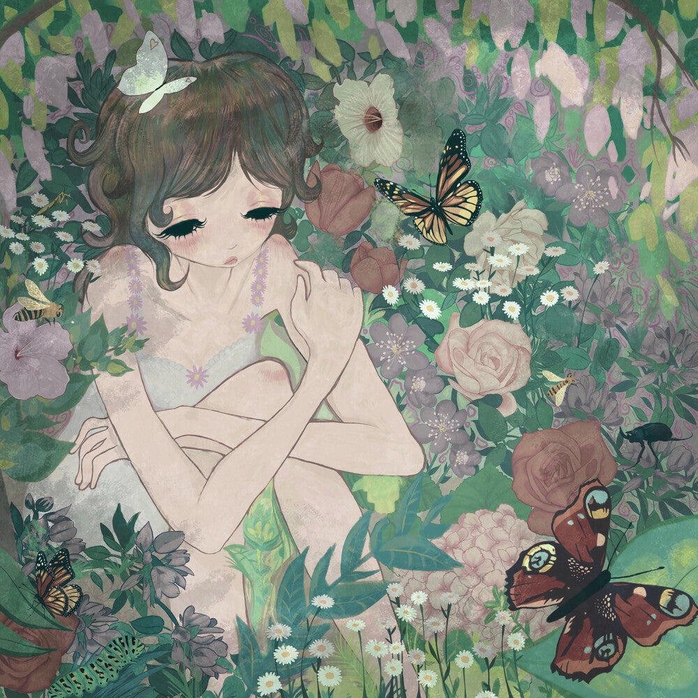 the album cover for Temachii - Flora Maniia