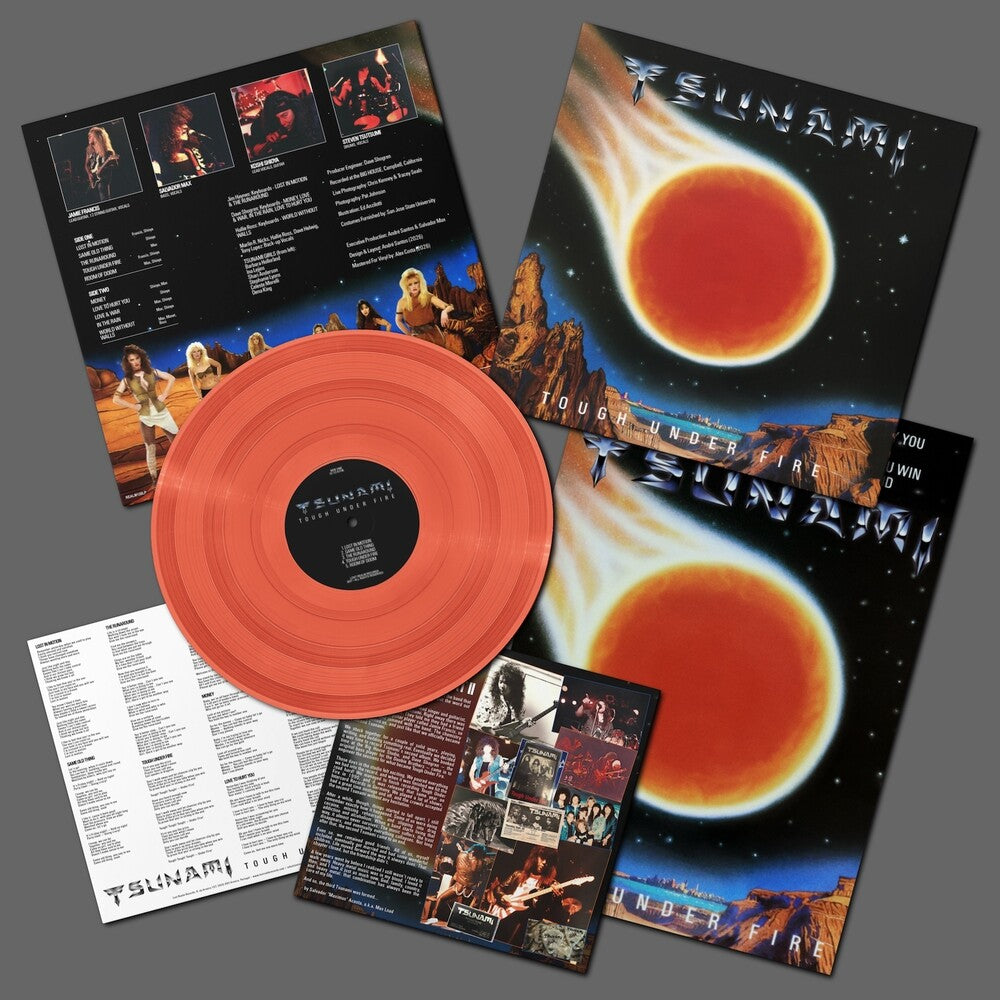 the album cover for Tsunami - Tough Under Fire [Colored Vinyl] (Post)