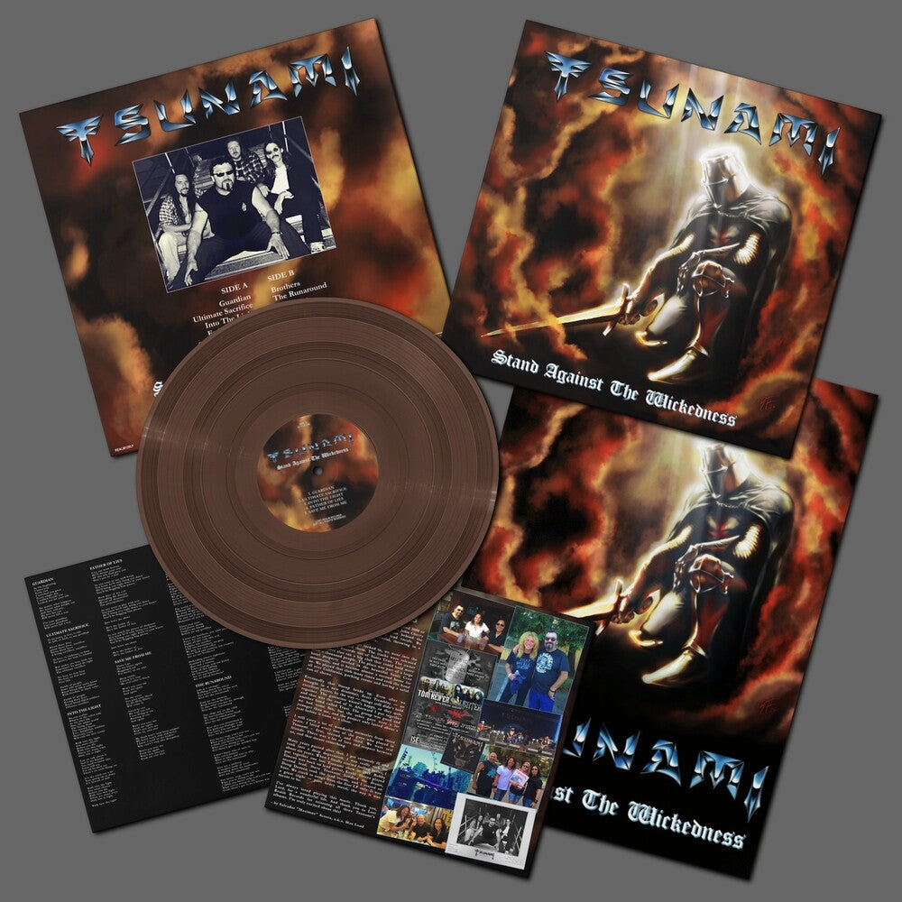 the album cover for Tsunami - Stand Against The Wickedness (Bonus Track) [Colored Vinyl]