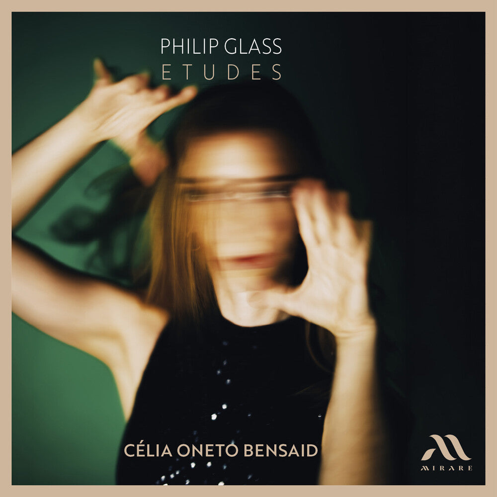 the album cover for Celia Bensaid  Oneto - Glass: Etudes
