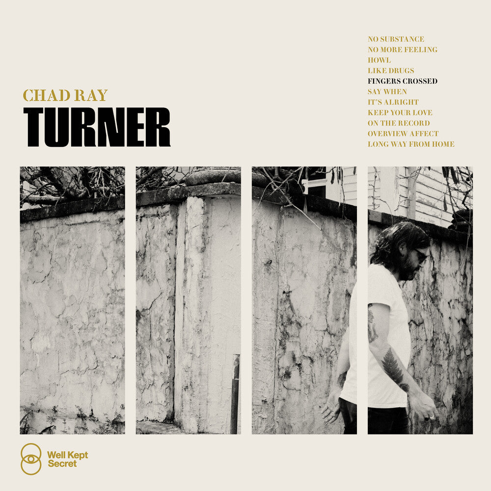 the album cover for Chad Turner  Ray - Fingers Crossed