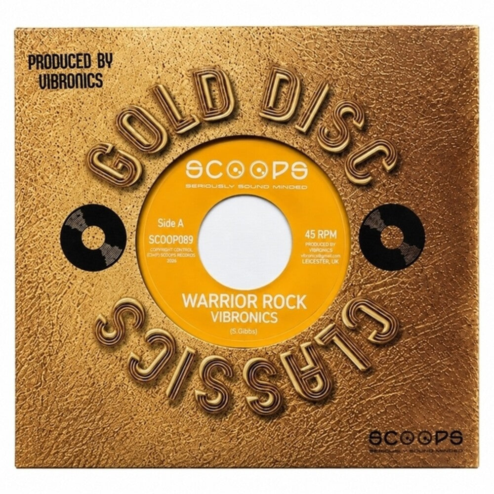 the album cover for Vibronics - Warrior Rock (Ep)