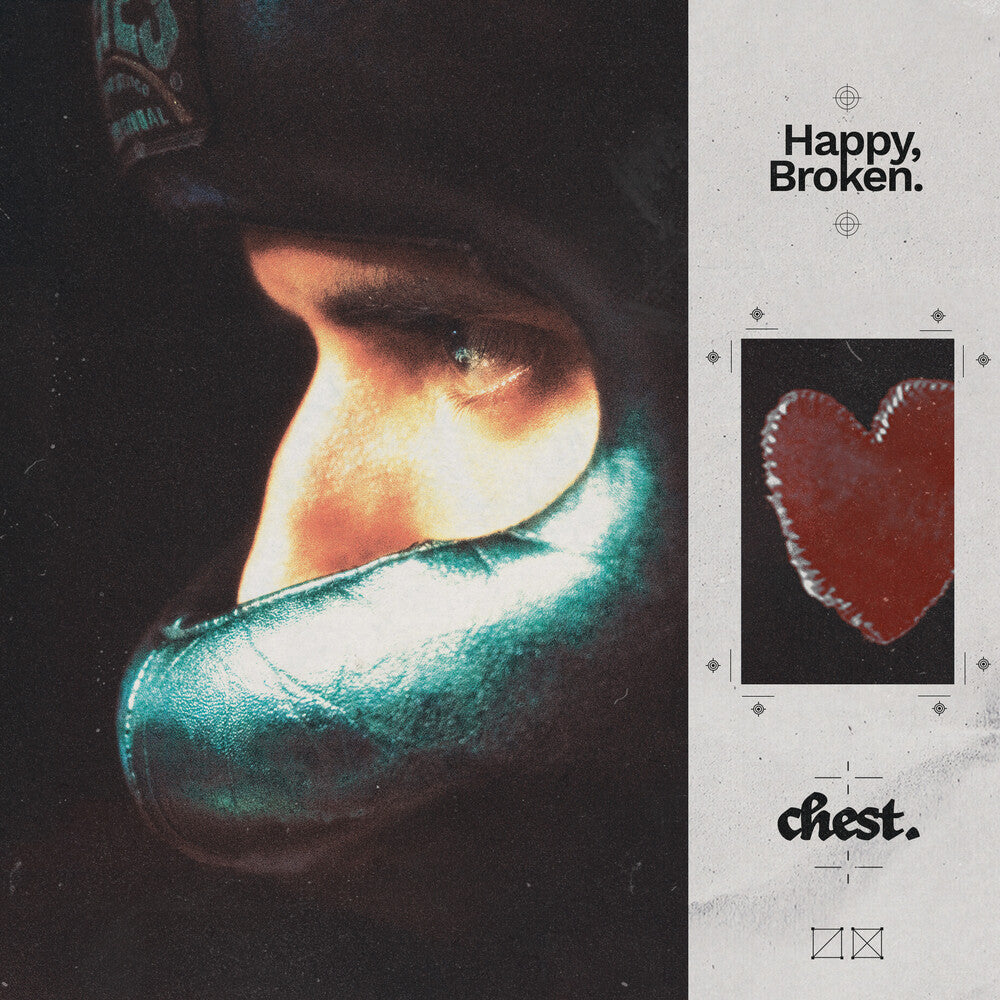 the album cover for Chest. - Happy Broken