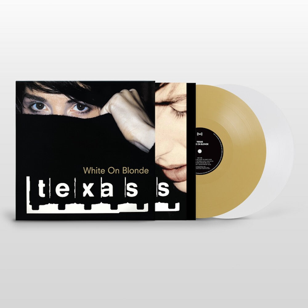 the album cover for Texas - White On Blonde (30th Anniversary Edition) [Colored Vinyl]