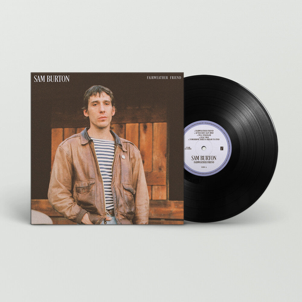 the album cover for Sam Burton - Fairweather Friend