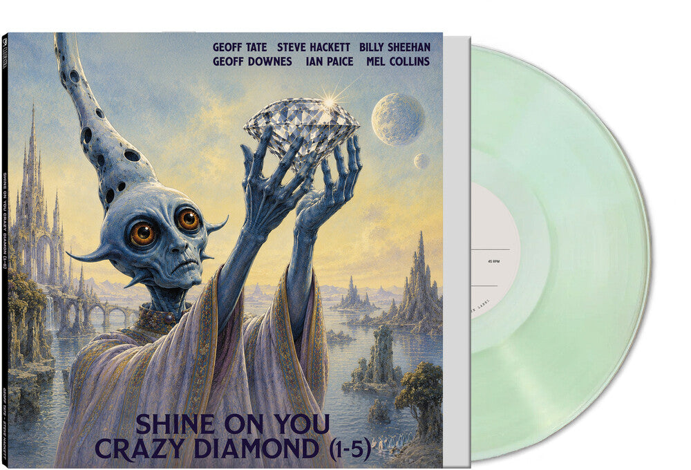 the album cover for Geoff Tate - Shine On You Crazy Diamond (1-5) (Cbgr) [Colored Vinyl]
