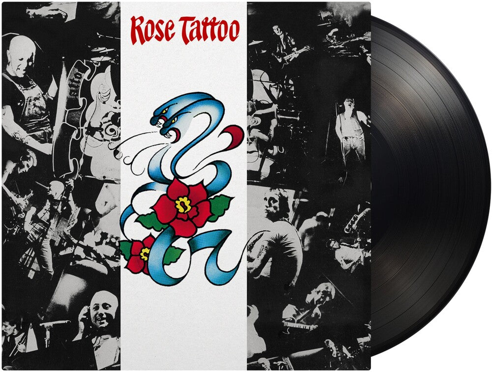 the album cover for Rose Tattoo - Rose Tattoo (Blk) [180 Gram] (Hol)