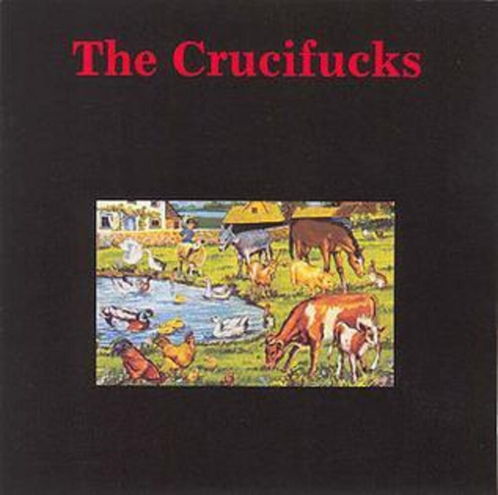 the album cover for Crucifucks - Crucifucks [Colored Vinyl] (Red) [Reissue]