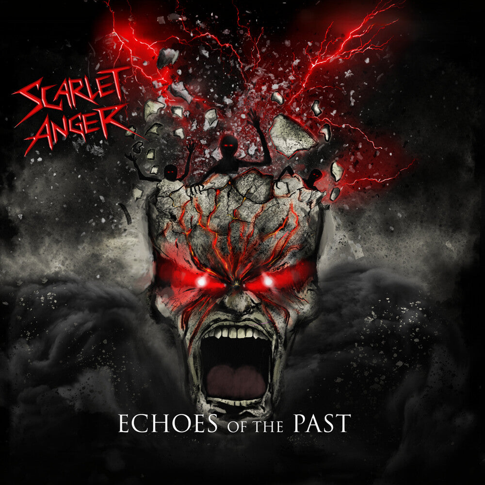 the album cover for Scarlet Anger - Echoes Of The Past [Digipak]