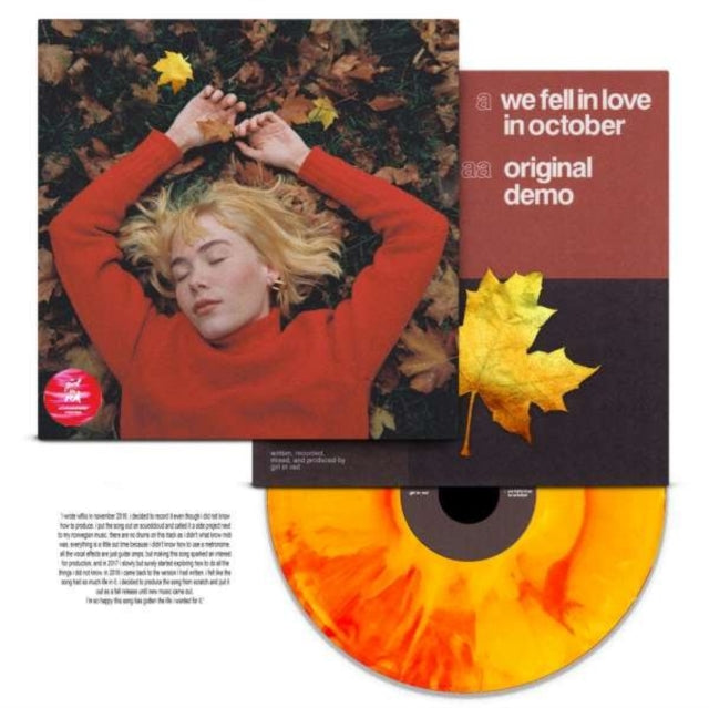 Girl In Red - We Fell in Love in October 7" Single (Orange Vinyl)