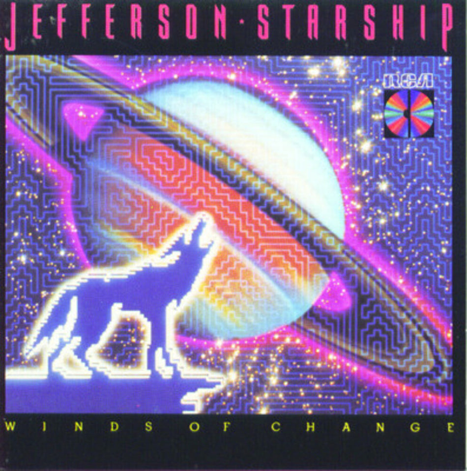 the album cover for Jefferson Starship - Winds of Change