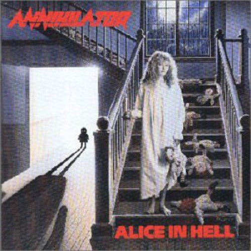 the album cover for Annihilator - Alice In Hell [Import]