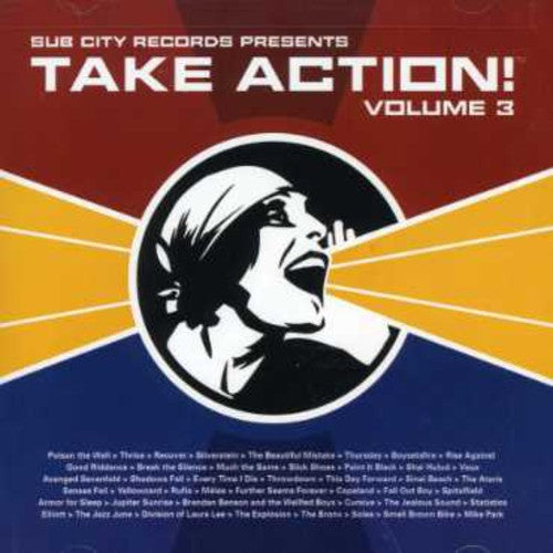 the album cover for Take Action - Take Action, Vol. 3