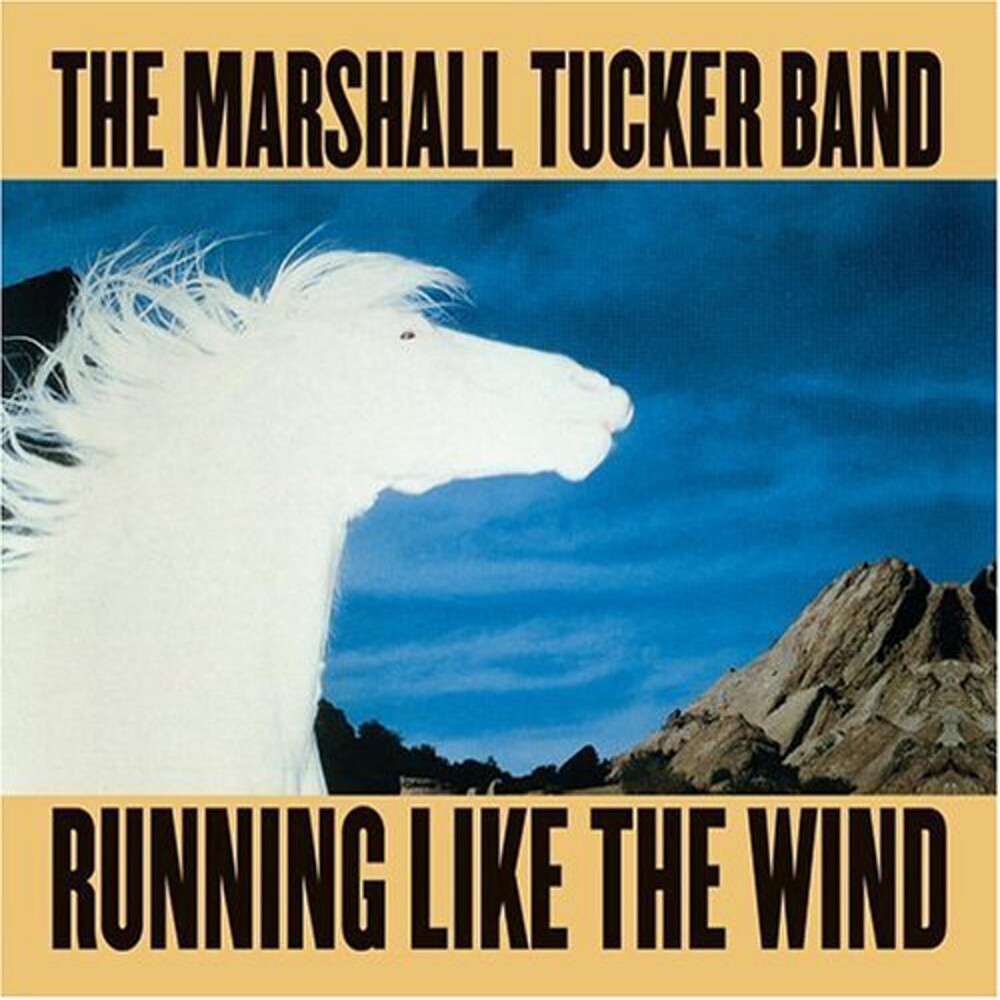 the album cover for The Marshall Tucker Band - Running Like the Wind