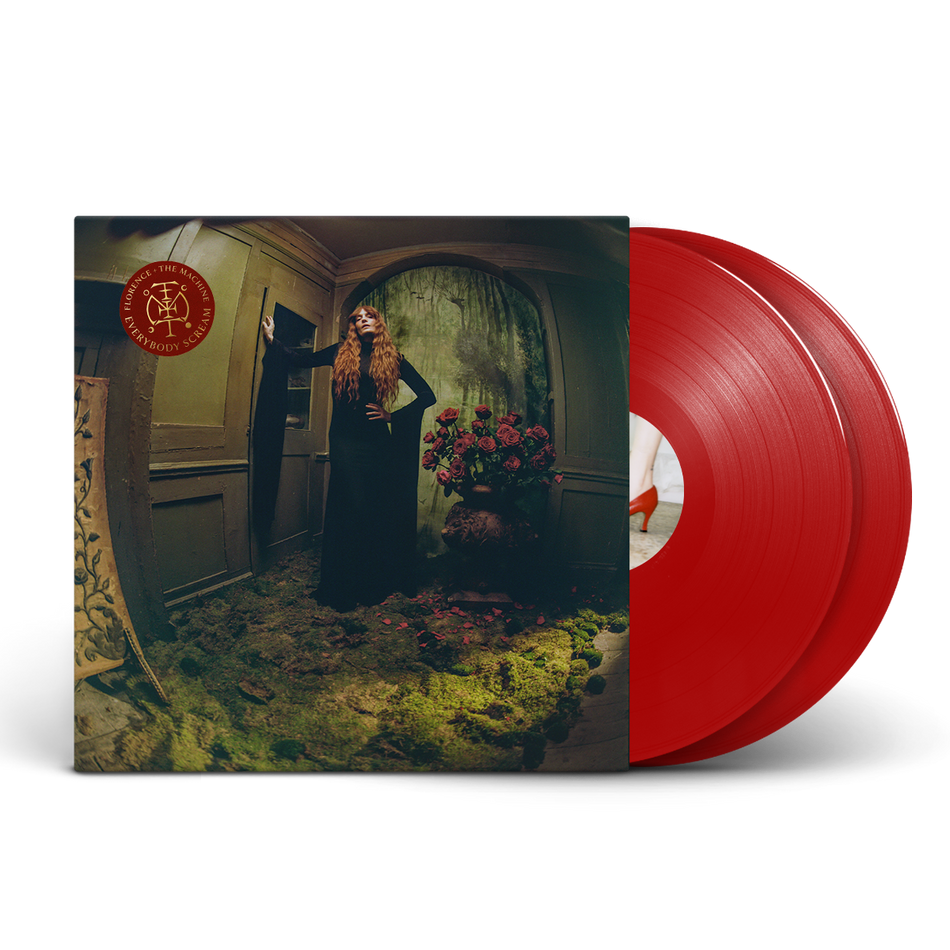 Florence and the Machine - Everybody Scream LP (Indie Exclusive 2-Disc Red Clear Vinyl with Alt Cover)
