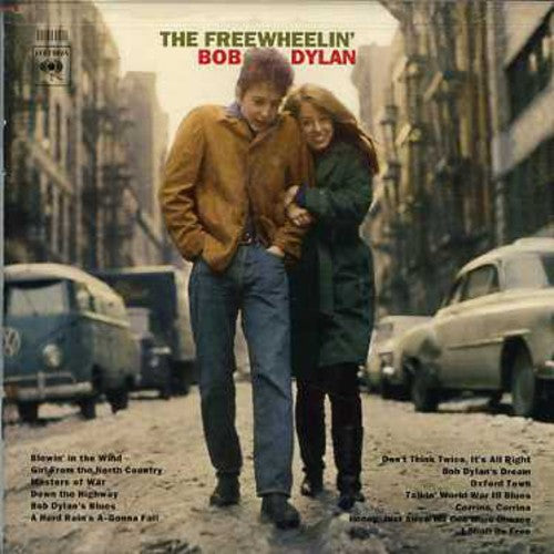 the album cover for Bob Dylan - Freewheelin Bob Dylan