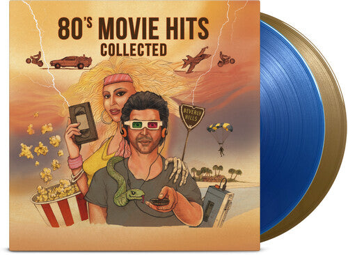 Various Artists - 80's Movie Collected LP (2 Disc Blue and Gold Vinyl)