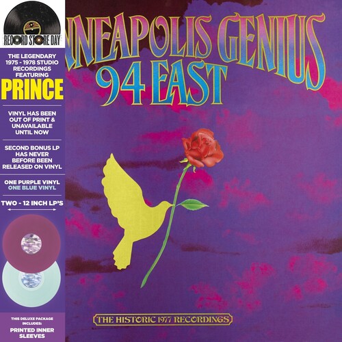 94 East Feat. Prince - Minneapolis Genius LP (2 Disc Purple/Blue Vinyl)