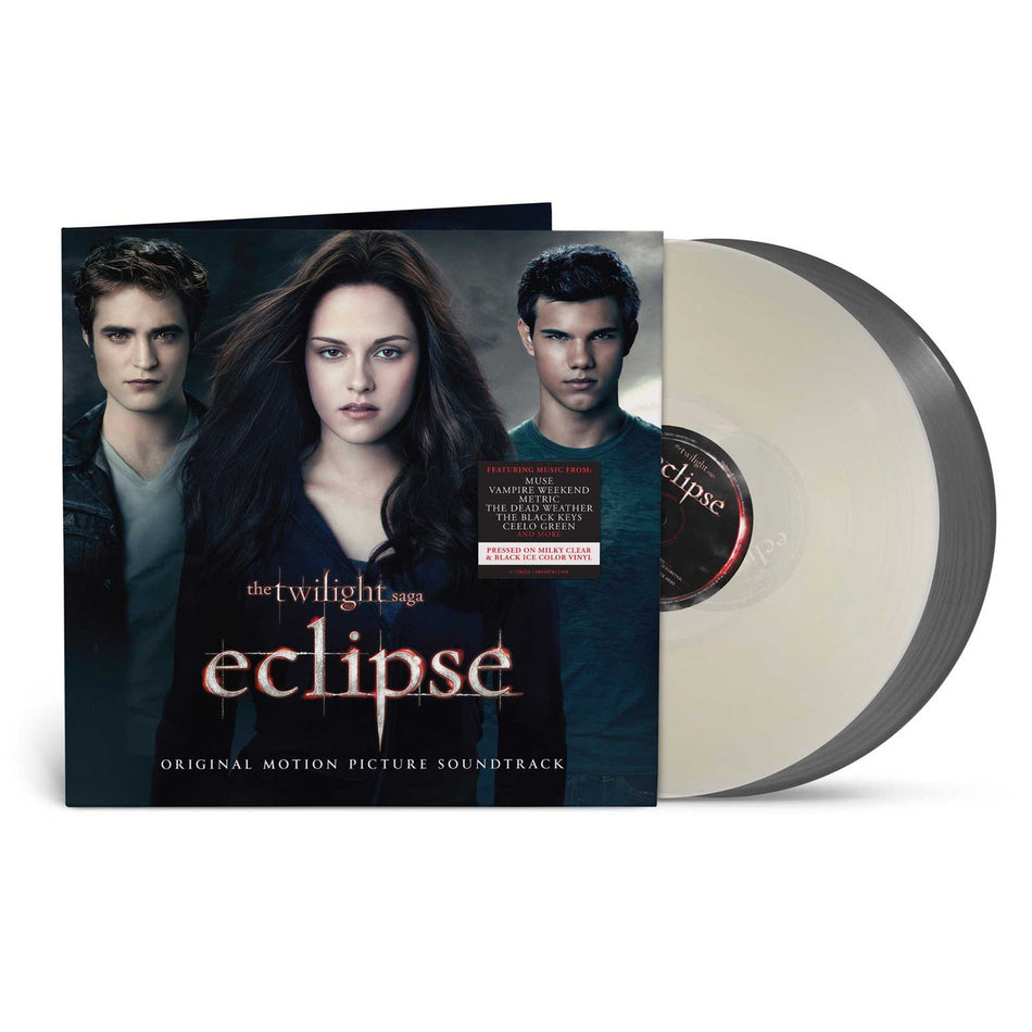 Various Artists - The Twilight Saga: Eclipse (Original Soundtrack) LP (2-Disc Milky Clear and Black Ice Vinyl)