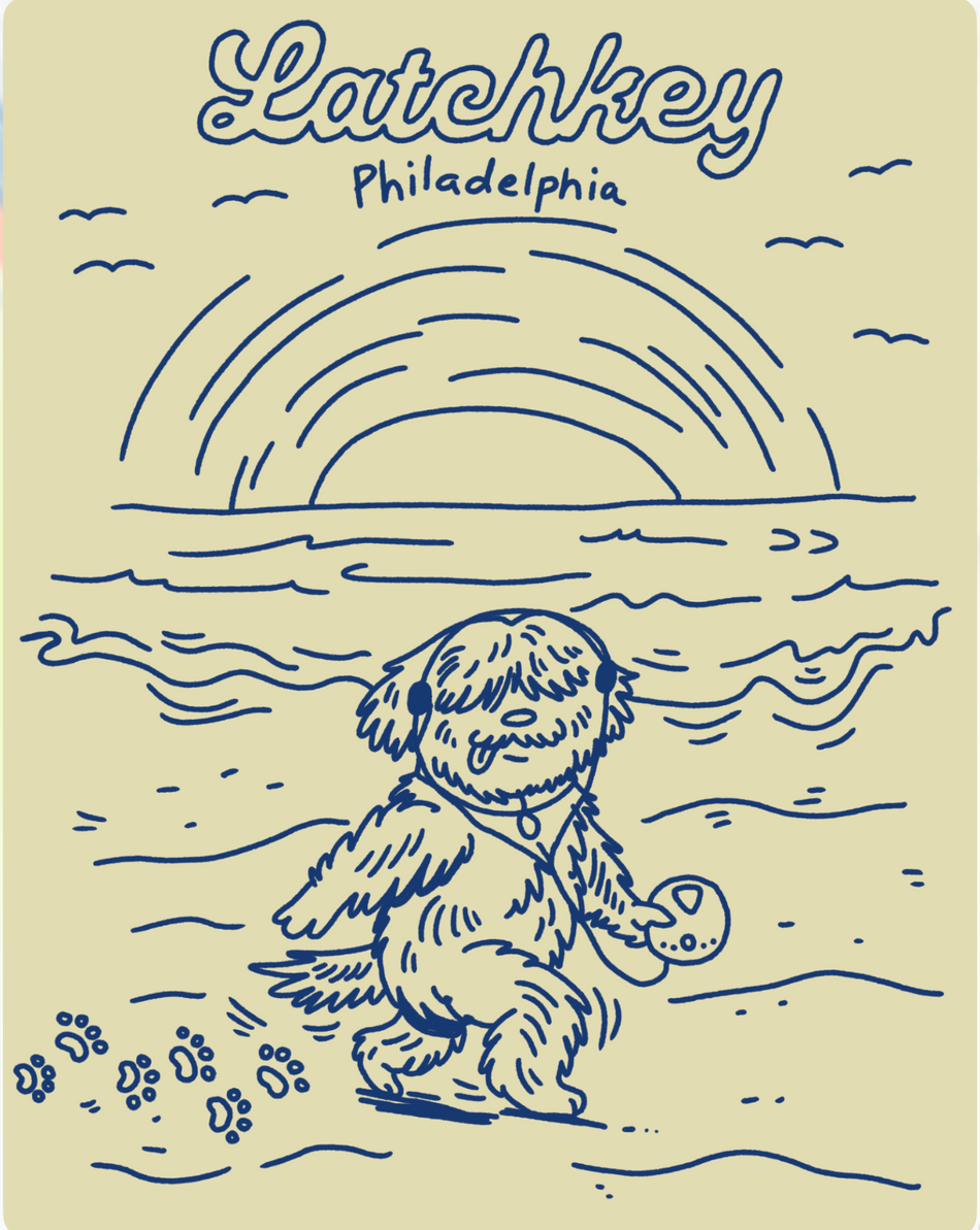 Latchkey Beach Pup Tee