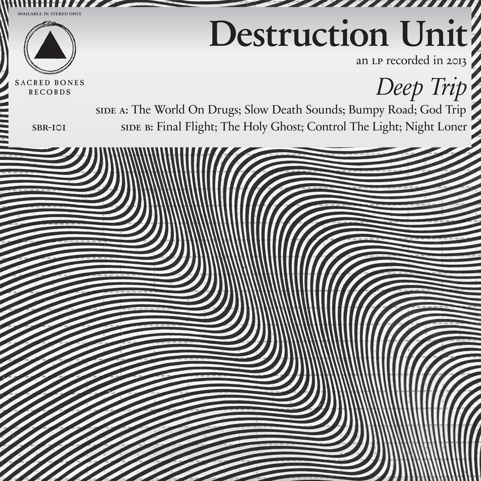 Destruction Unit - Deep Trip LP (Smoke Vinyl)