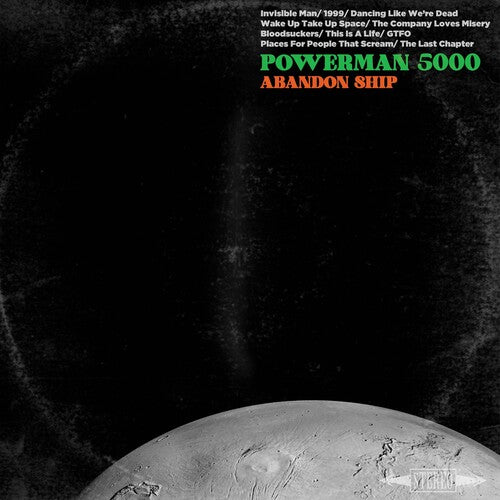 Powerman 5000 - Abandon Ship LP (Green Marble Vinyl)
