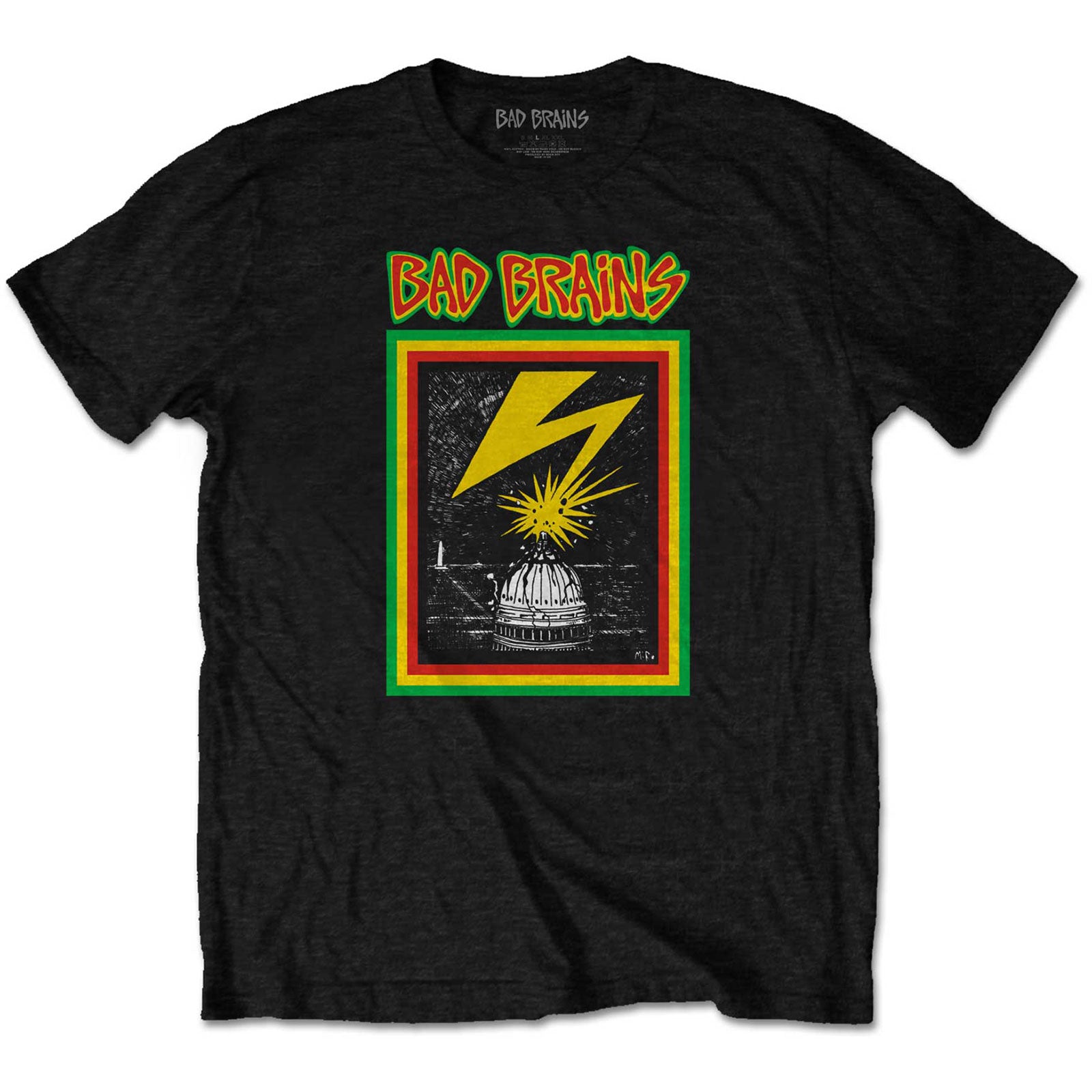 Bad Brains Lightning Bolt Unisex Tee