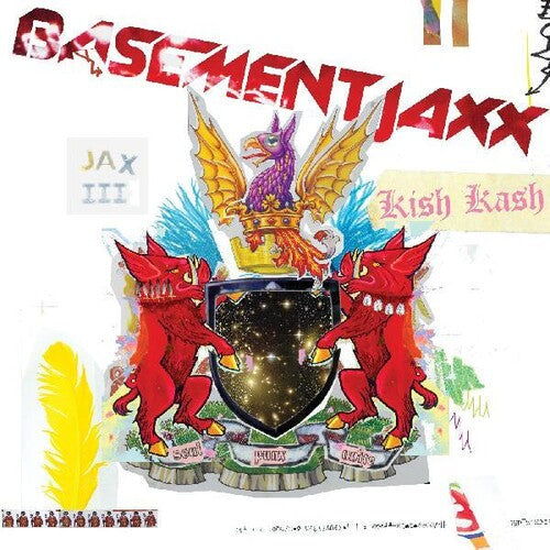 Basement Jaxx - Kish Kash LP (Red and White Vinyl)