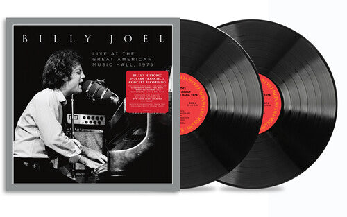 Billy Joel - Live At Great American Music Hall 1975 LP (2 Discs)