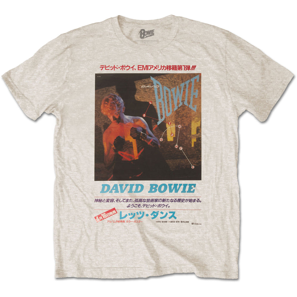 David Bowie Let's Dance Japanese Character Unisex Tee