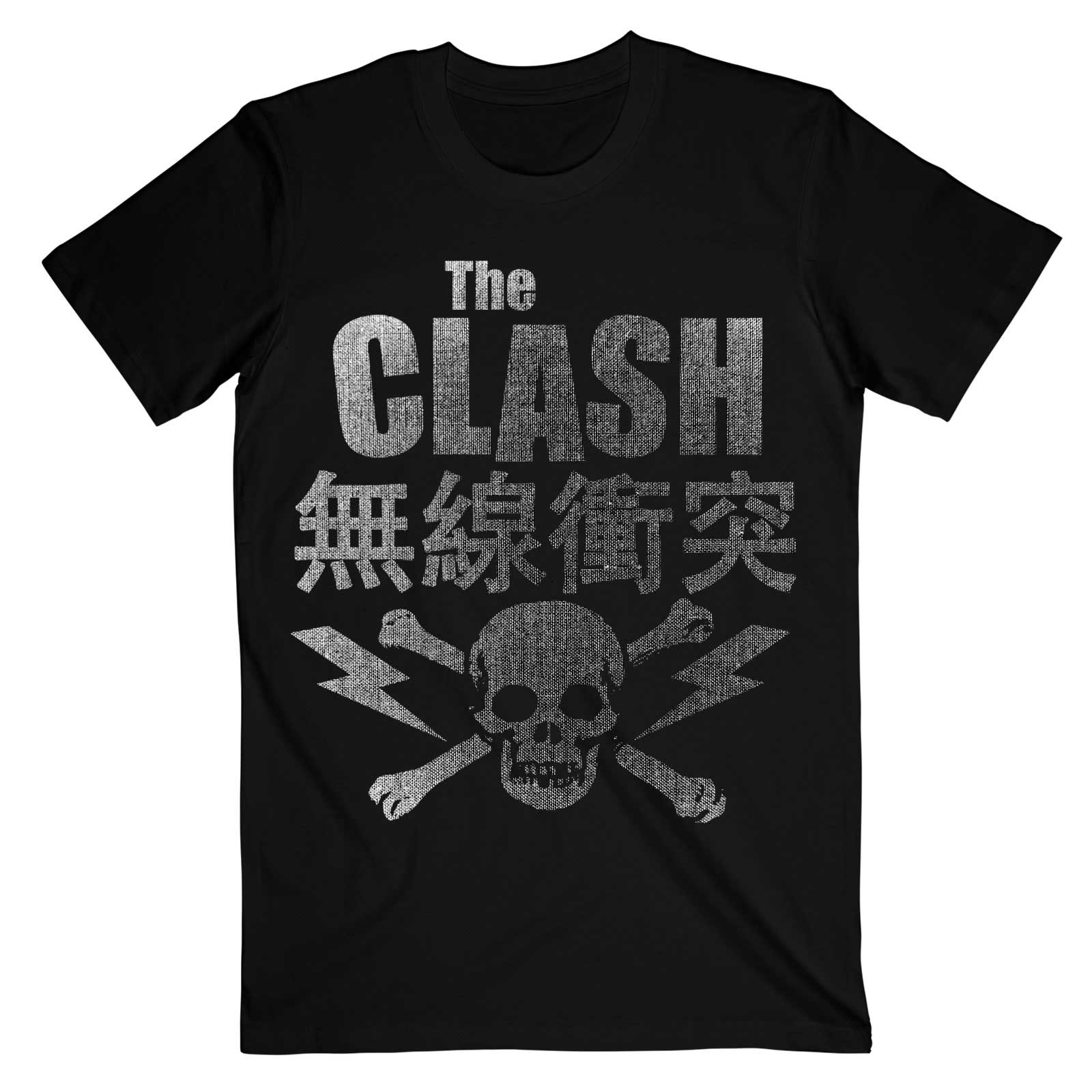 The Clash Skull and Crossbones Unisex Tee