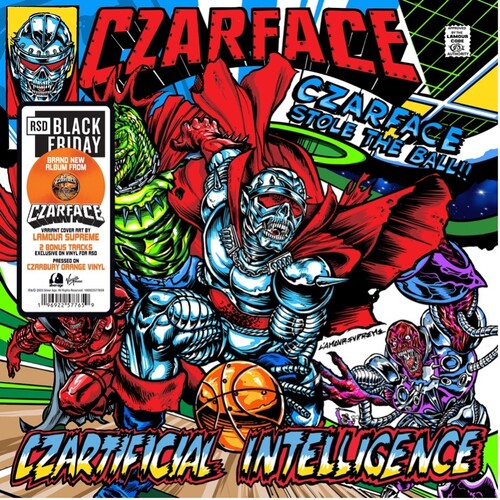 Czarface - Czartificial Intelligence LP (Orange Stole The Ball Vinyl)