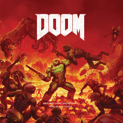 Doom Game Soundtrack LP (2 Disc Red Vinyl)